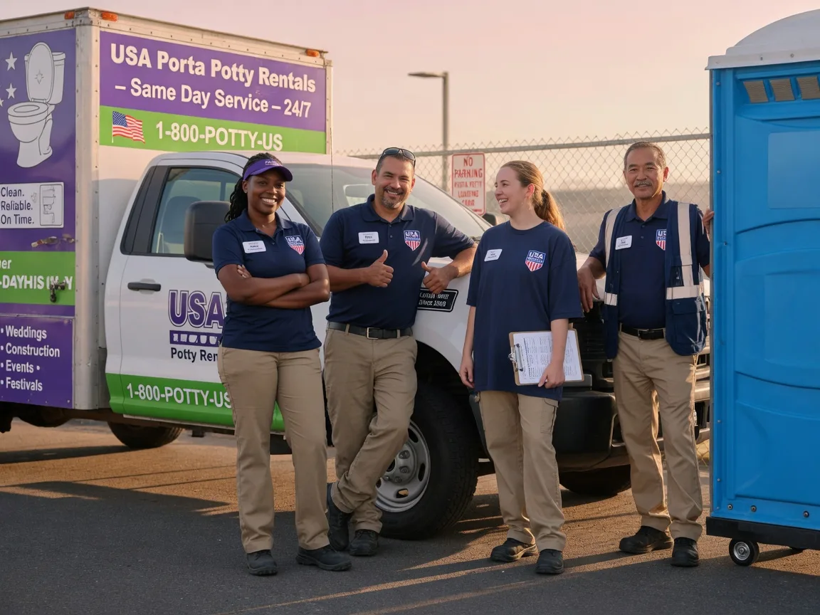 Porta Potty Rental company in Windsor, CA